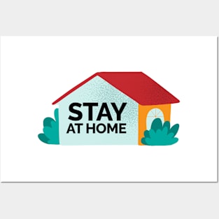 Stay At Home Posters and Art